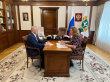 Рабочая встреча Губернатора Томской области с председателем счетной палаты региона