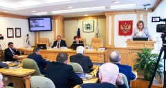 Председатель Контрольно-счетной палаты участвовала в  собрании Законодательной Думы  Томской области