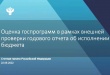 Оценка реализации государственных программ 